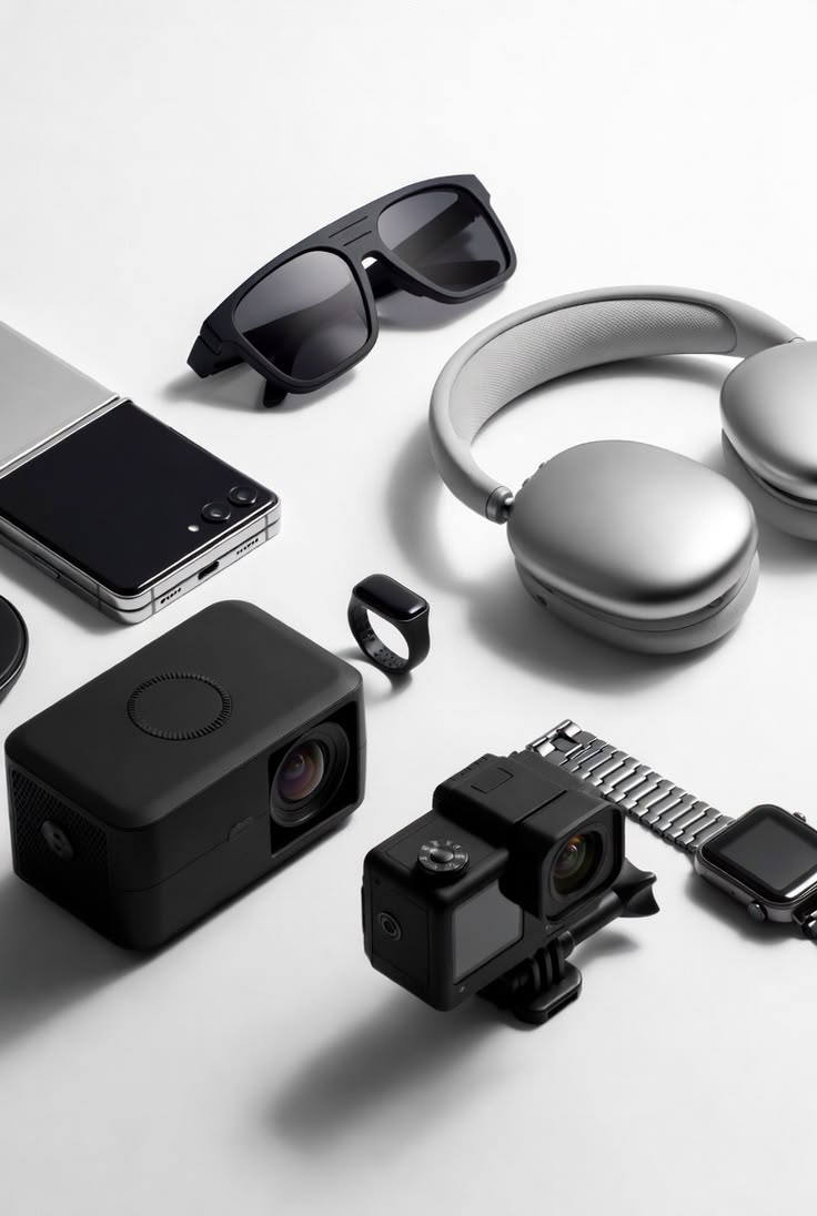 Lifestyle consumer electronics including headphones smart devices and portable cameras